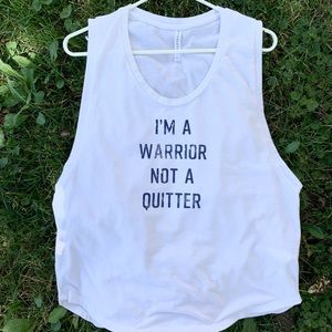 Fabletics White Muscle Tank